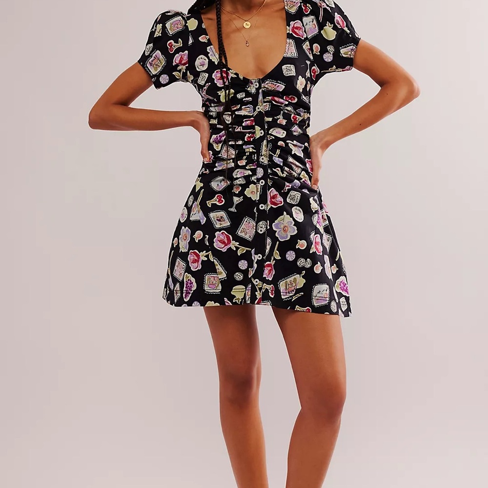 Free People Oakley Mini Dress